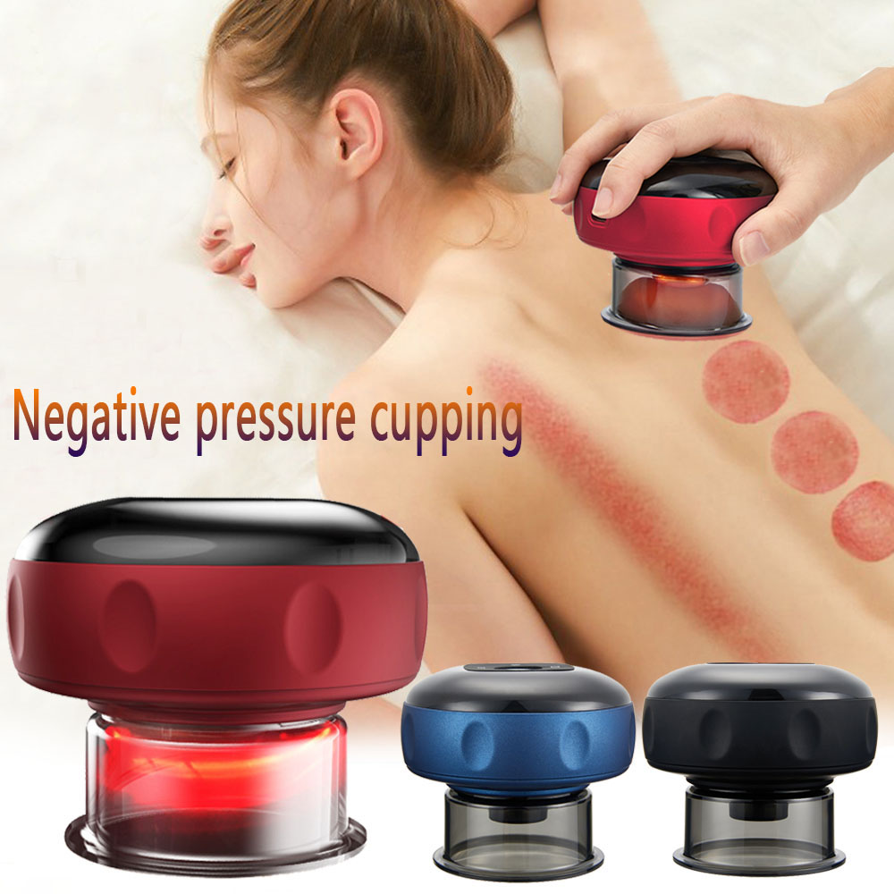 CJ Electric Vacuum Cupping Massage Body Cups Anti-Cellulite Therapy Massager For Body Electric Guasha Scraping Fat Burning Slimming