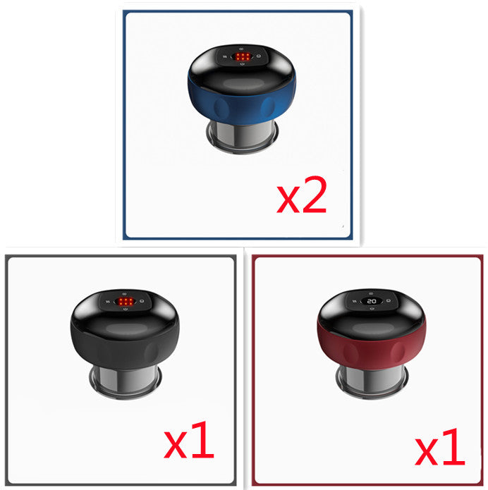 CJ Electric Vacuum Cupping Massage Body Cups Anti-Cellulite Therapy Massager For Body Electric Guasha Scraping Fat Burning Slimming