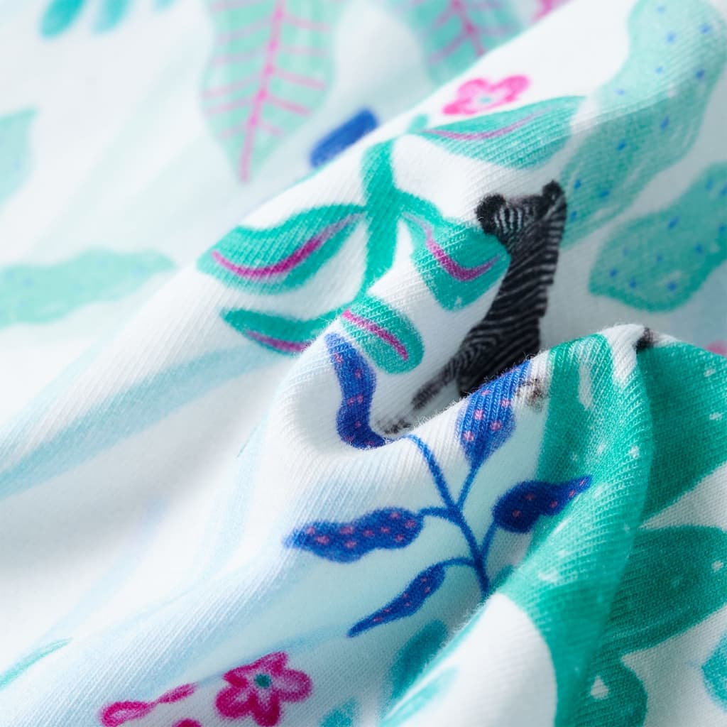 CJ children's dress ecru and dark mint green 104 children's dress ecru