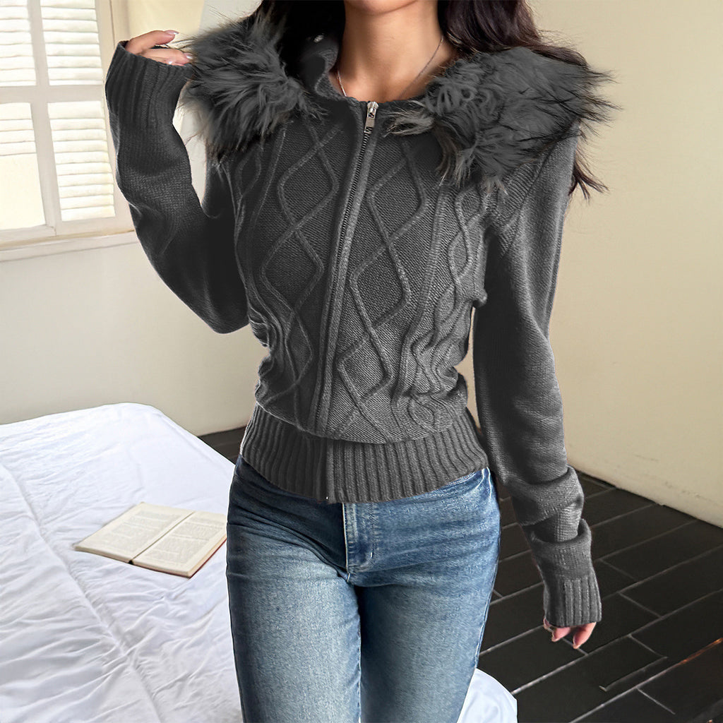 CJ Long Sleeve Sweater Coat Sweaters Women's Clothing