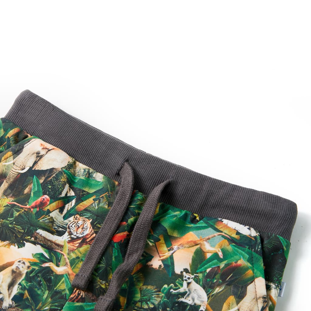 CJ Children's shorts with drawstring, petrol blue, size 104.
