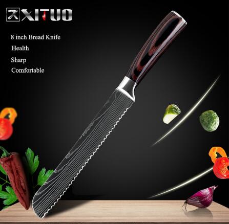 CJ Carpenter's Special Set 6-piece Set 8-piece Set Knife Chef Knife Kitchen Knife Cooking