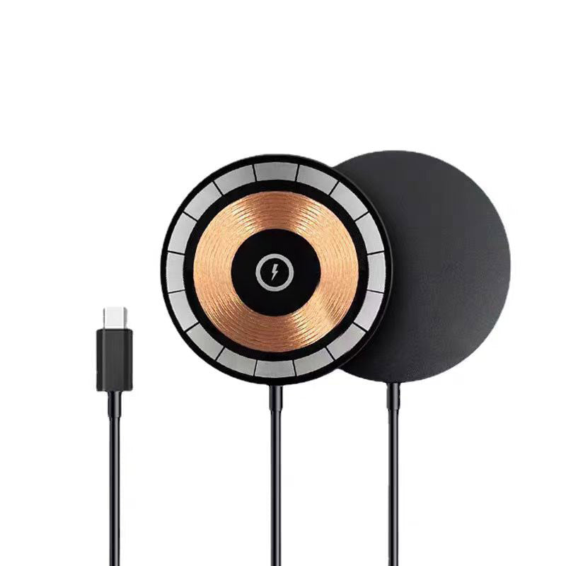 CJ IPhone 17 Pro Pro Max Wireless Charger 15W Magnetic Wireless Fast Charging, Compatible With IPhone 12, 13, 14, 15, 16, And 17 Pro, Pro Max Series Models