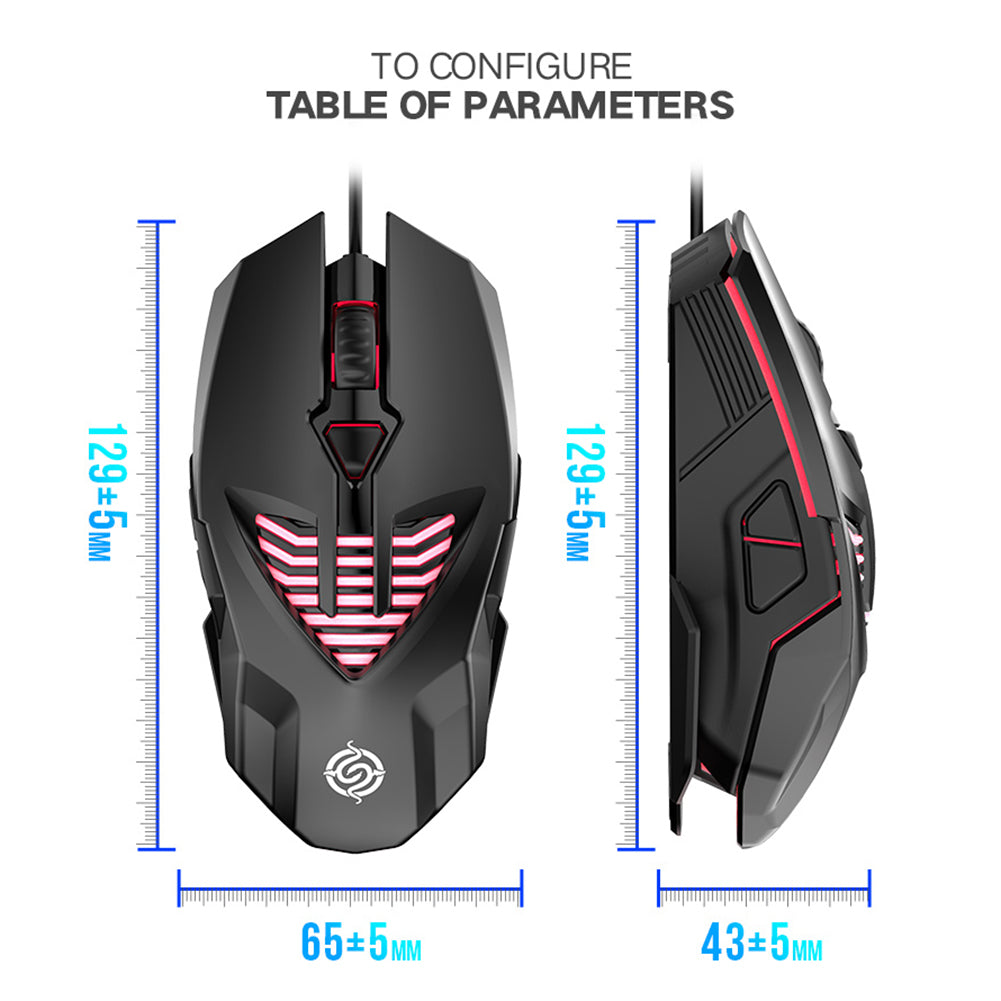 CJ Office Gaming Computer Usb Wired Mouse