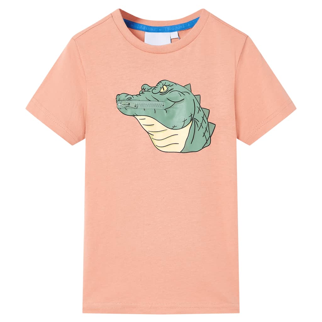 CJ Children's T-shirt, Medium Blue, Size 104 Children's T-shirt, Medium Blue, Size 116  Children's T-shirt, Medium Blue