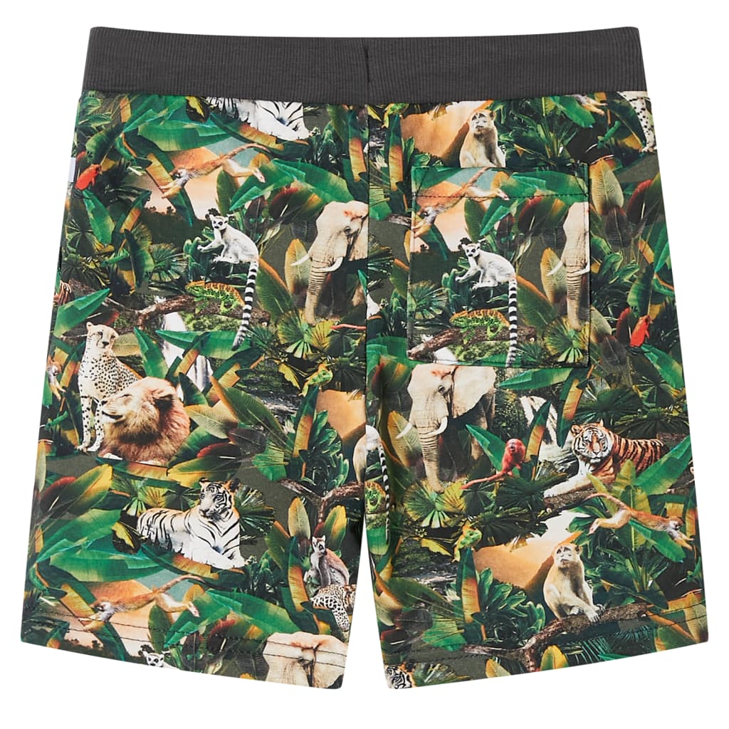 CJ Children's shorts with drawstring, petrol blue, size 104.