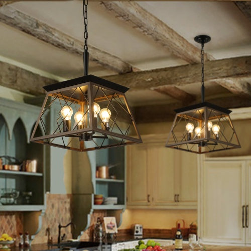CJ Farmhouse Chandelier 4 Lights Vintage Antique Chandelier Lamps -no Bulbs-Unusable Platform - Temu