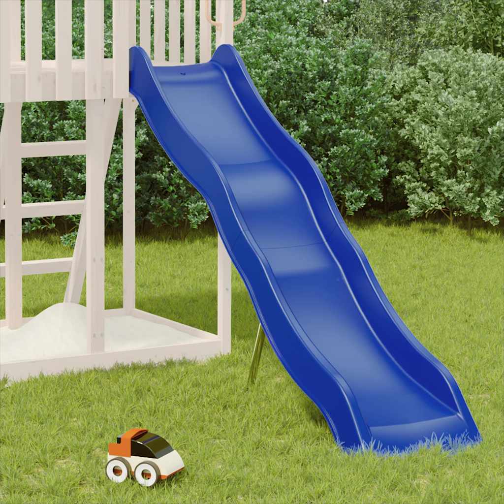 CJ Children's Slide Blue 210x40 cm Polypropylene