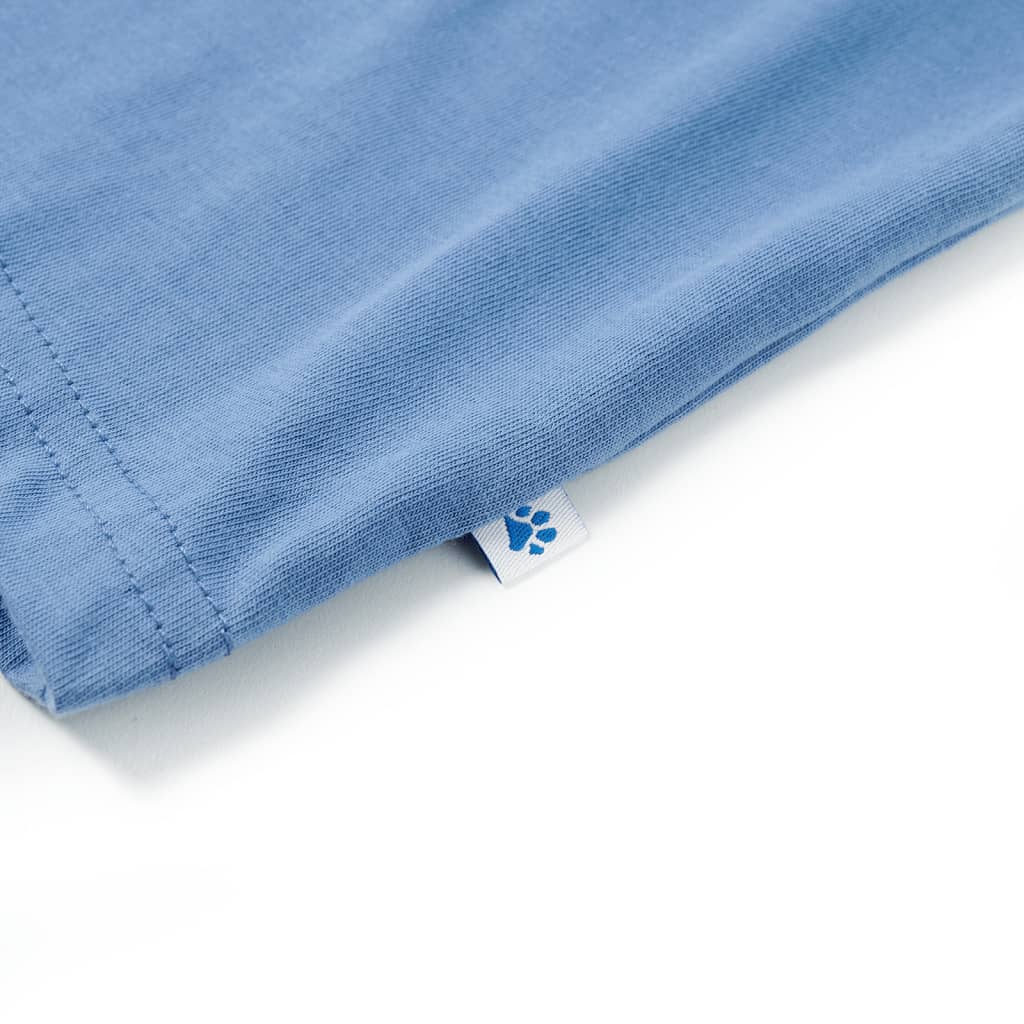 CJ Children's T-shirt, Medium Blue, Size 104 Children's T-shirt, Medium Blue, Size 116  Children's T-shirt, Medium Blue
