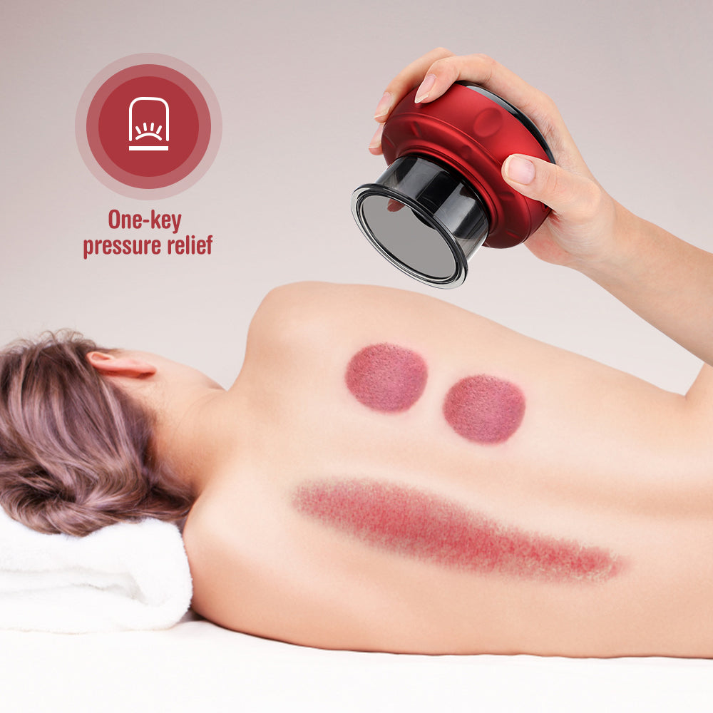 CJ Electric Vacuum Cupping Massage Body Cups Anti-Cellulite Therapy Massager For Body Electric Guasha Scraping Fat Burning Slimming