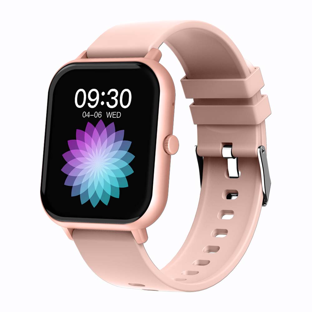 CJ ZL54CJ Square Smartwatch Women BT Call Heart Rate Sport Mode Fitness Tracker Waterproof Smart Watch Men For IOS Android