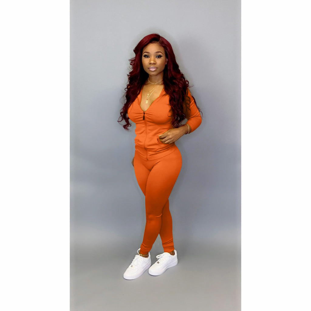 Women's Fashionable Casual Sports Two-Piece Set