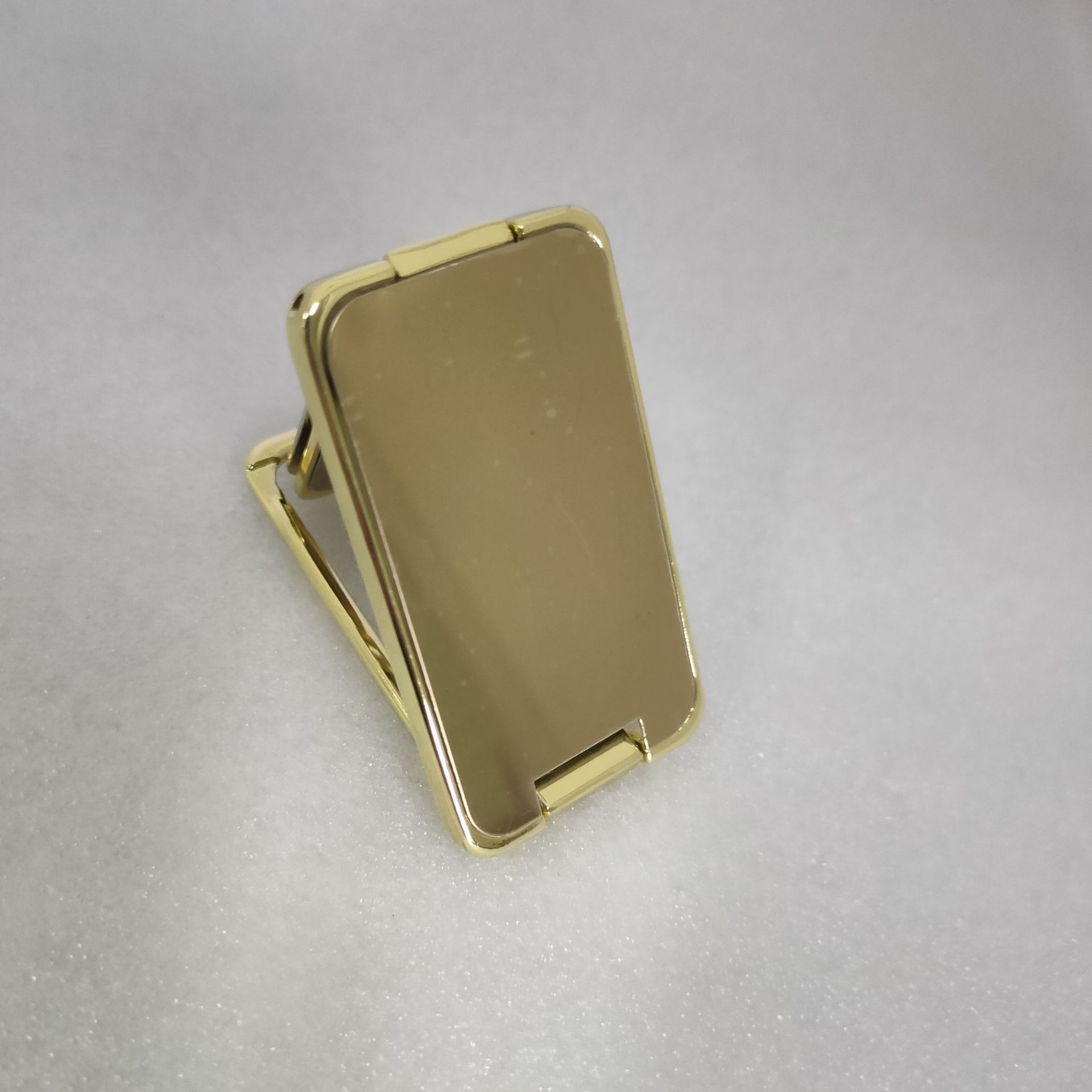 CJ Foldable Mobile Phone Holder Ring Buckle Retractable Desktop CellPhone Stand Car Magnetic Bracket Office Accessories