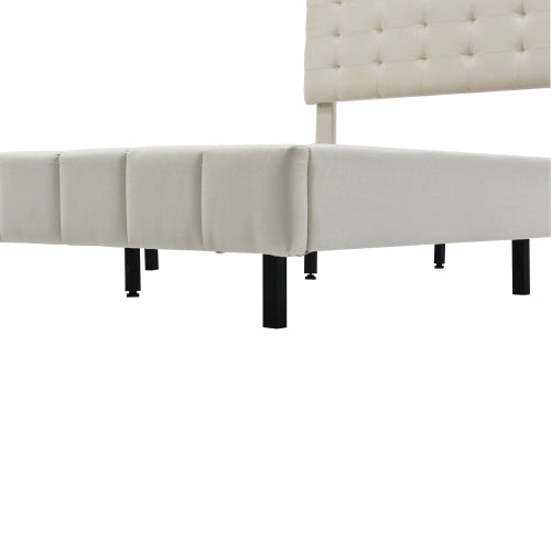 CJ Linen Flat Double Bed