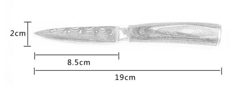CJ Carpenter's Special Set 6-piece Set 8-piece Set Knife Chef Knife Kitchen Knife Cooking