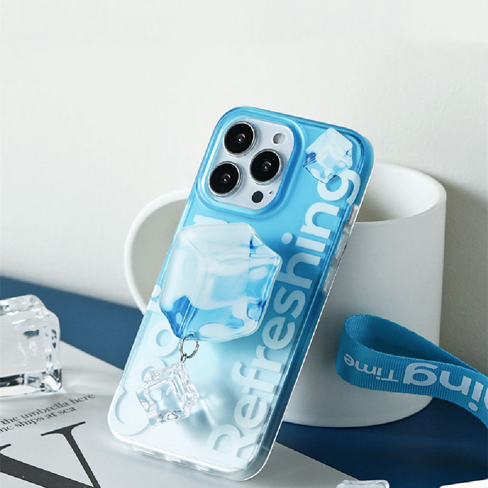 CJ Gradient Blue Fashion Personality Phone Case