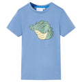 CJ Children's T-shirt, Medium Blue, Size 104 Children's T-shirt, Medium Blue, Size 116  Children's T-shirt, Medium Blue