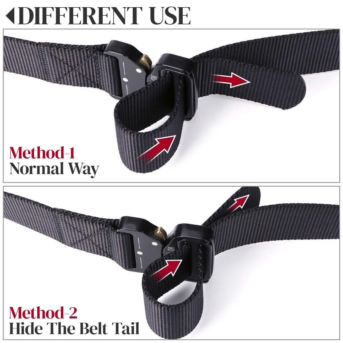 CJ Stylish Adjustable Belt With Metal Buckle, Made Of Durable Material, Suitable For Fashion And Outdoor Activities.