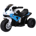 CJ  6V 3 Wheeled Electric Motorcycle, Kids Motorcycle Licensed BMW with Headlight, Music, Blue