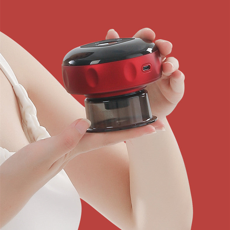 CJ Electric Vacuum Cupping Massage Body Cups Anti-Cellulite Therapy Massager For Body Electric Guasha Scraping Fat Burning Slimming