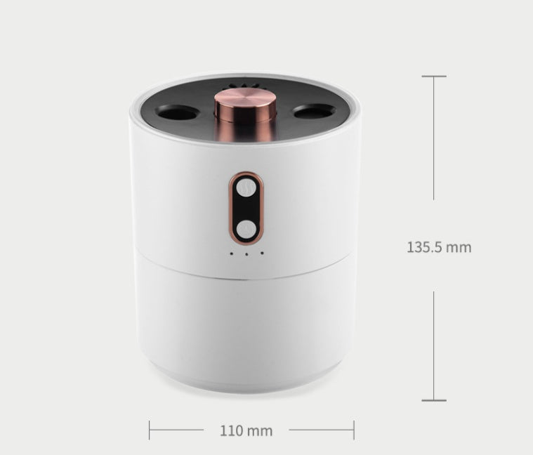 CJ Volcanic Flame Aroma Essential Oil Diffuser USB Portable Jellyfish Air Humidifier Night Light Lamp Fragrance Humidifier