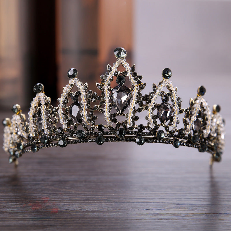 CJ Crystal Alloy Crown Wedding Dress Accessories