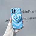 CJ Creative Blue Multiple Love Phone Case
