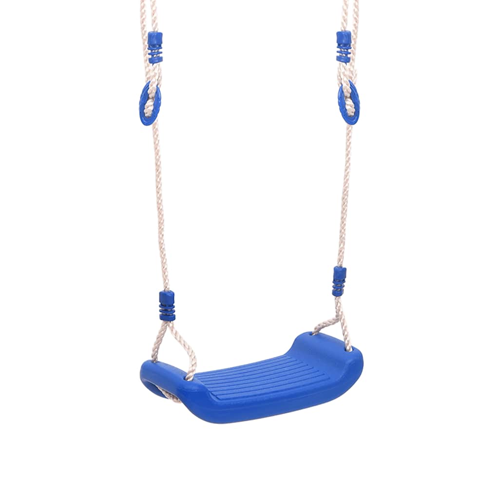 CJ Swing Seats with Ropes, 2 pcs., Blue, 38x16 cm, Polyethylene