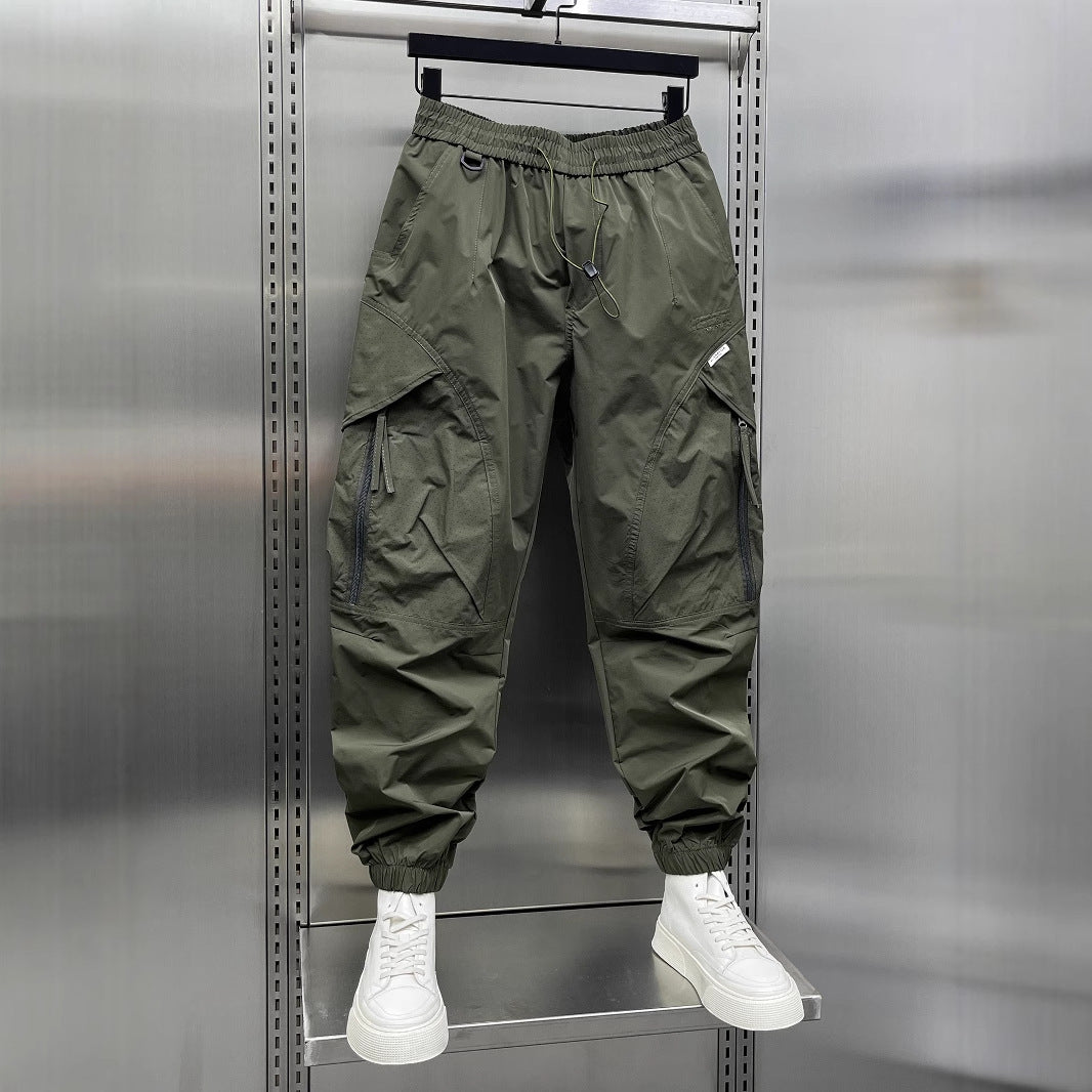 CJ Summer Tapered Pants Trend American Cropped Pants