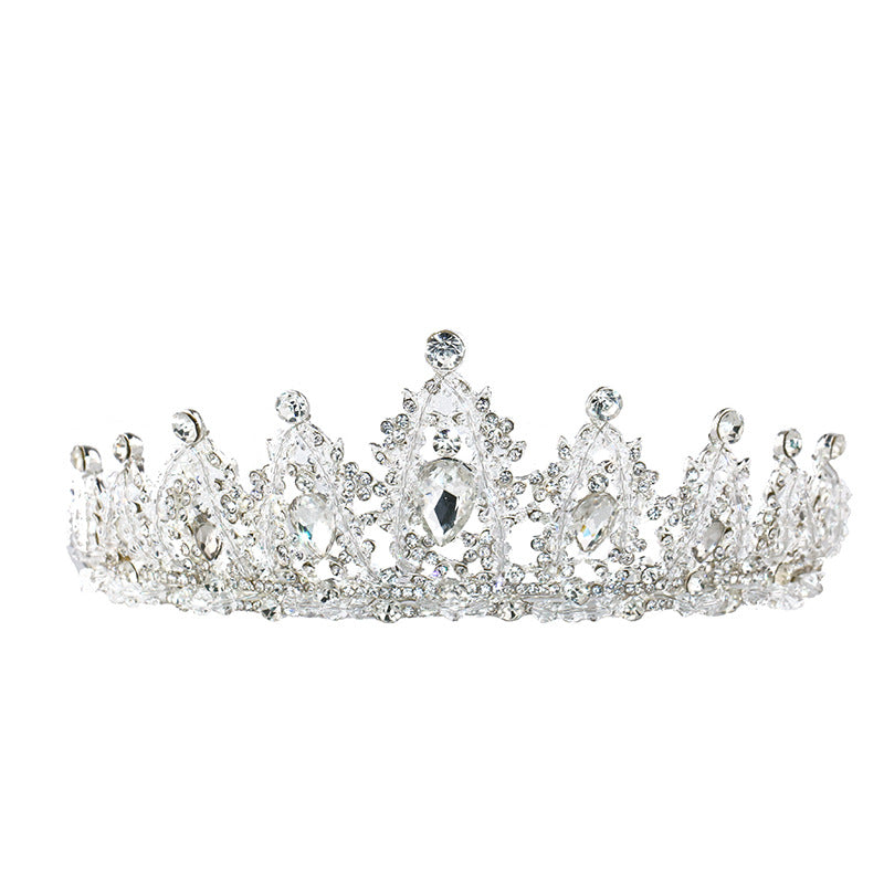 CJ Crystal Alloy Crown Wedding Dress Accessories