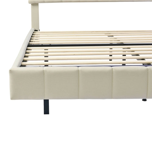 CJ Linen Flat Double Bed