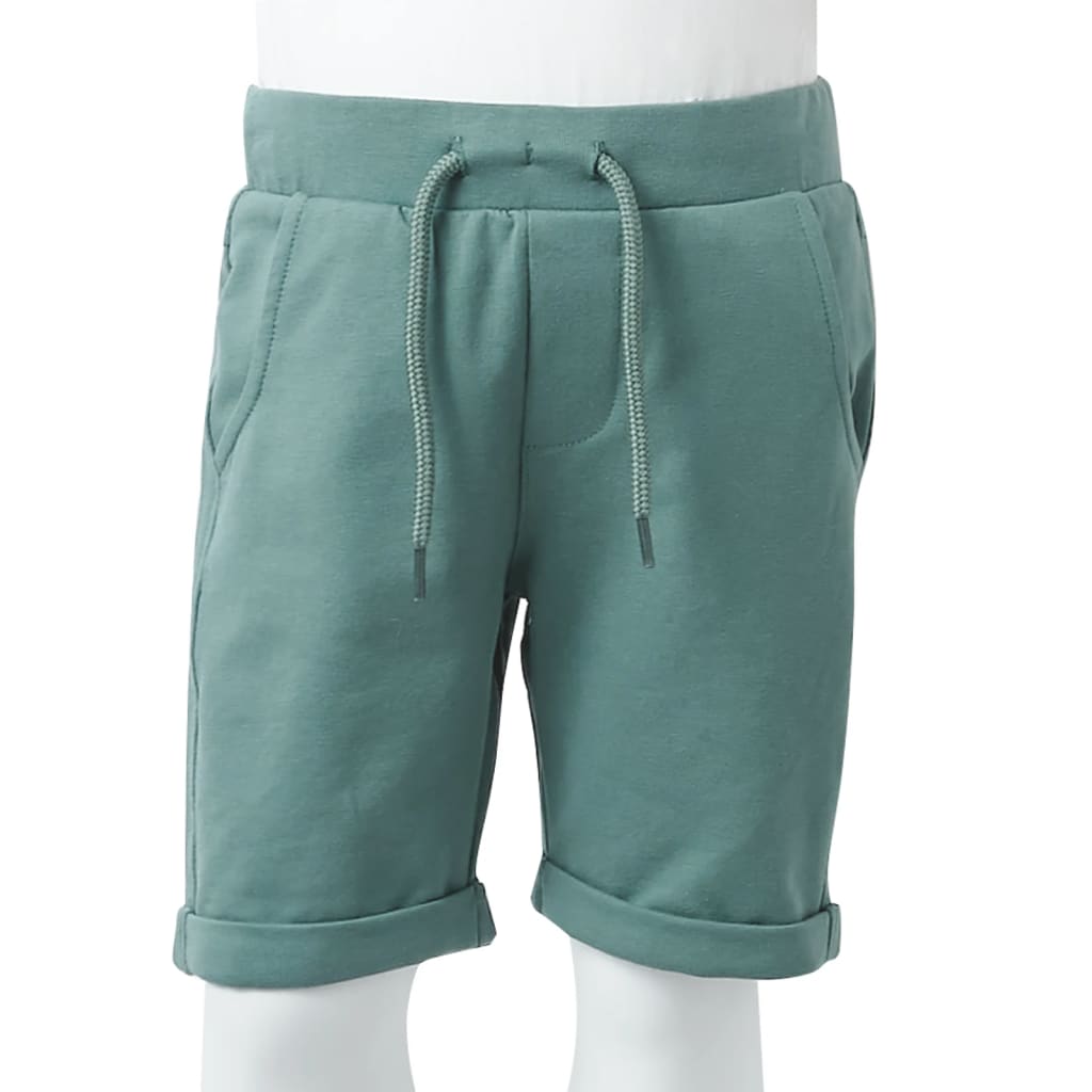 CJ Children's shorts with drawstring, petrol blue, size 104.