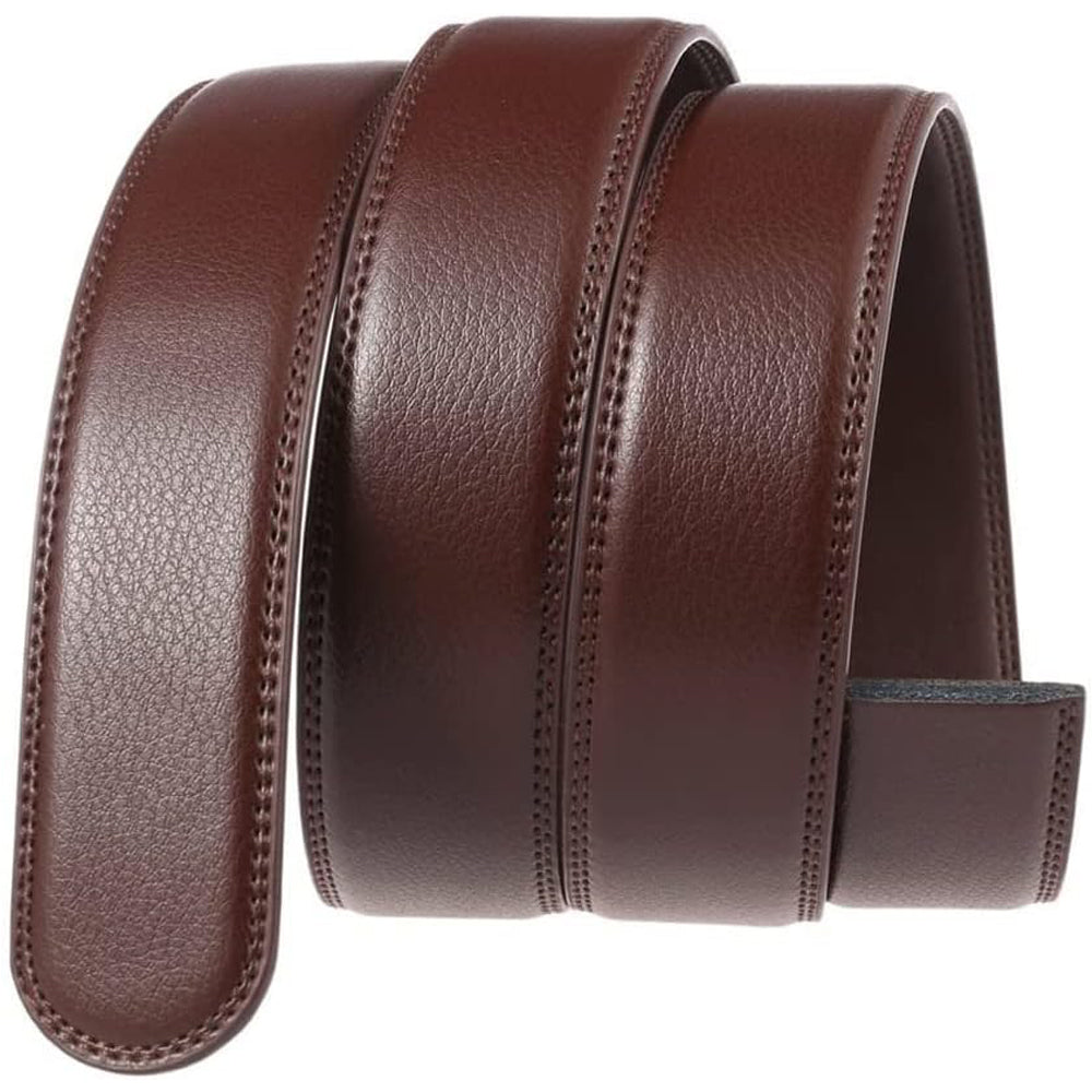 CJ Men Belt Leather Belt For Men With Anti-Scratch Buckle Control Design For Formal Work Or Casual