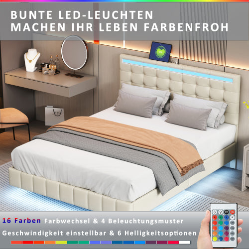CJ Linen Flat Double Bed