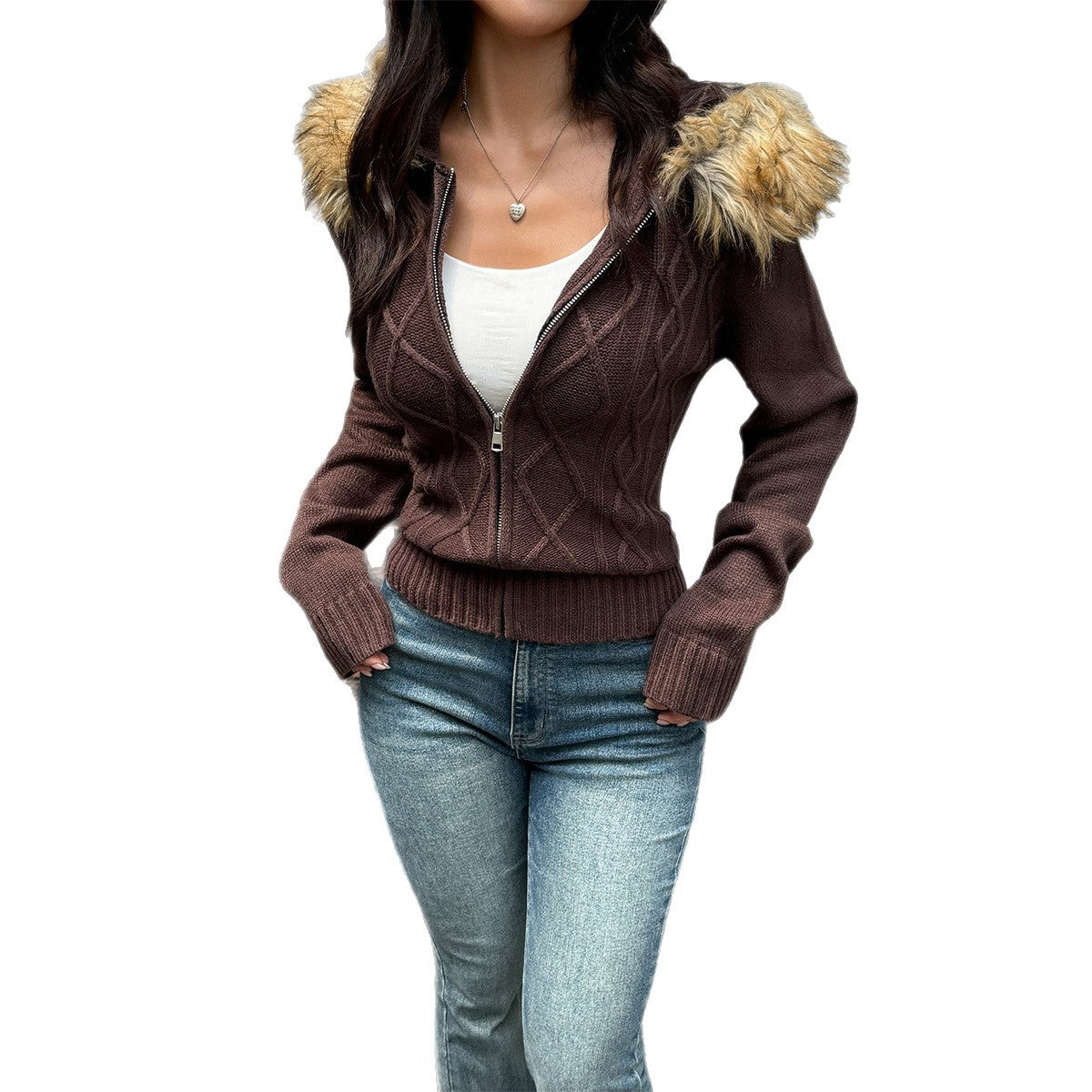 CJ Long Sleeve Sweater Coat Sweaters Women's Clothing