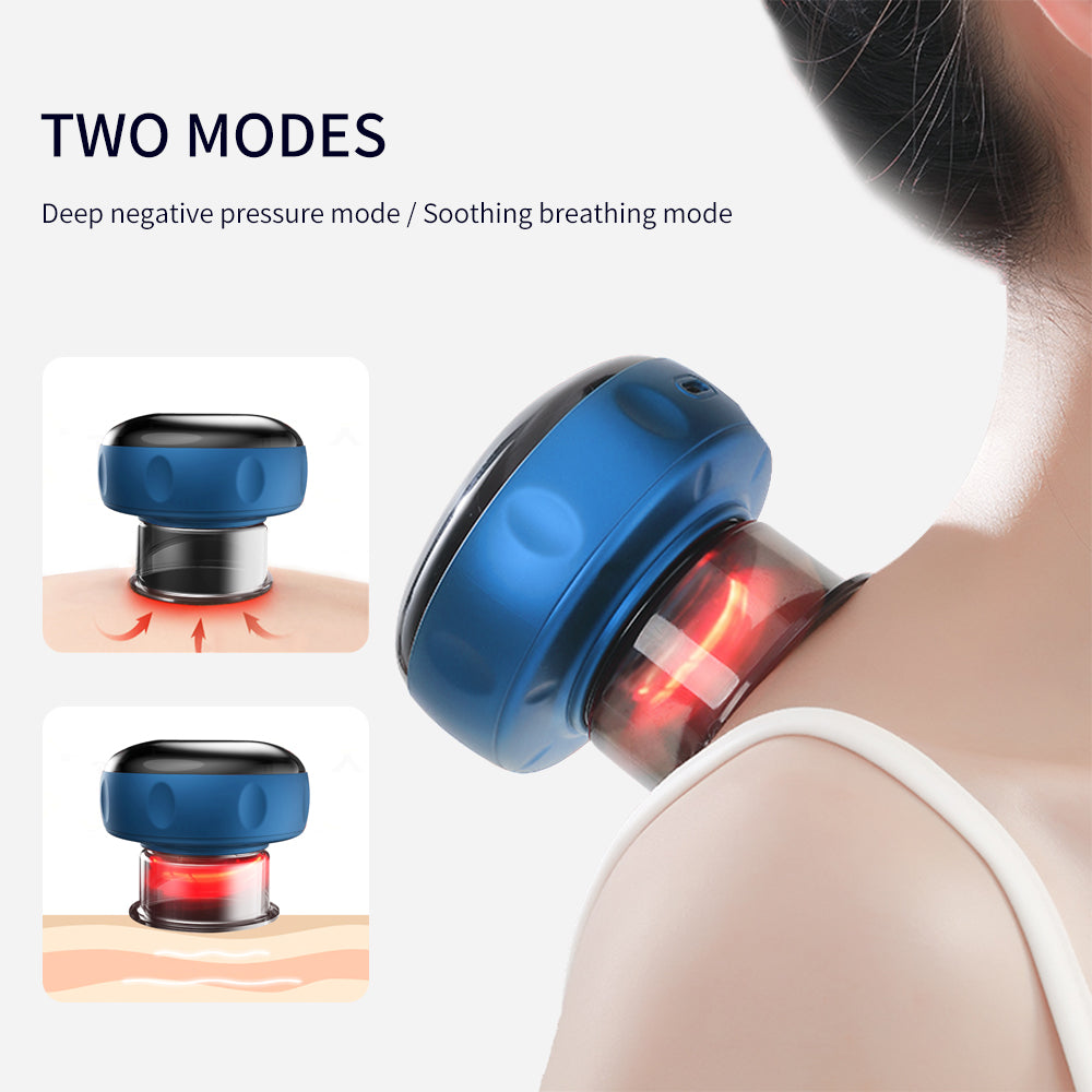 CJ Electric Vacuum Cupping Massage Body Cups Anti-Cellulite Therapy Massager For Body Electric Guasha Scraping Fat Burning Slimming