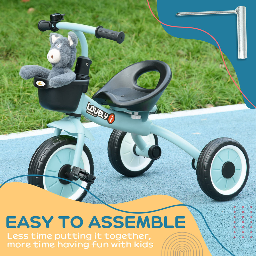 CJ Tricycle for Kids Age 2-5, Toddler Bike for Children, Blue