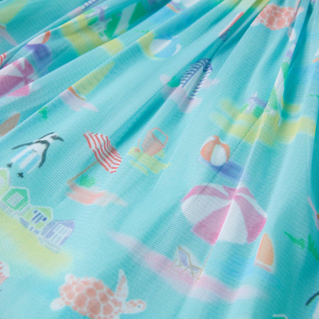CJ Children's pleated skirt, light blue, size 116