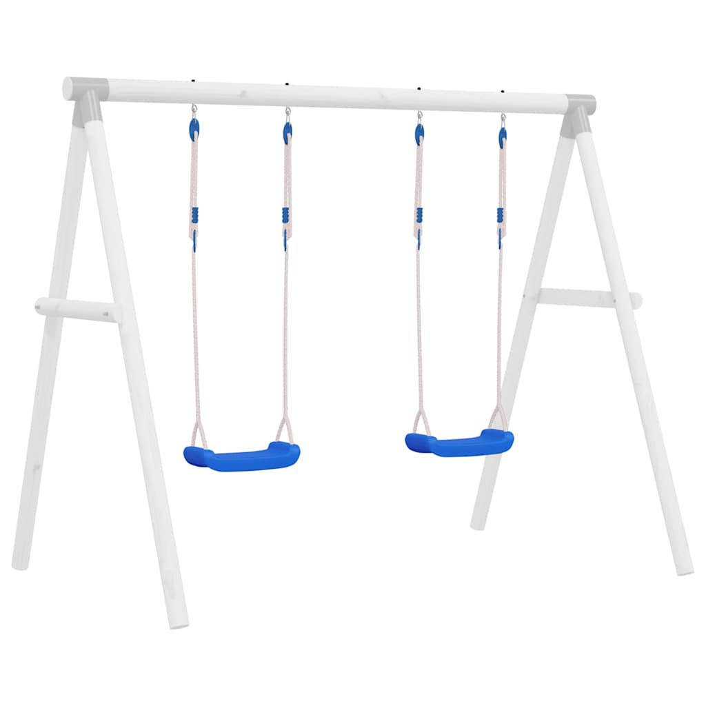 CJ Swing Seats with Ropes, 2 pcs., Blue, 38x16 cm, Polyethylene
