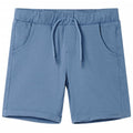 CJ Children's shorts with drawstring, petrol blue, size 104.