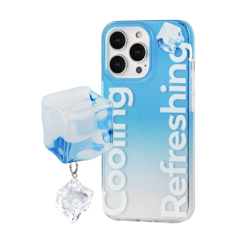 CJ Gradient Blue Fashion Personality Phone Case