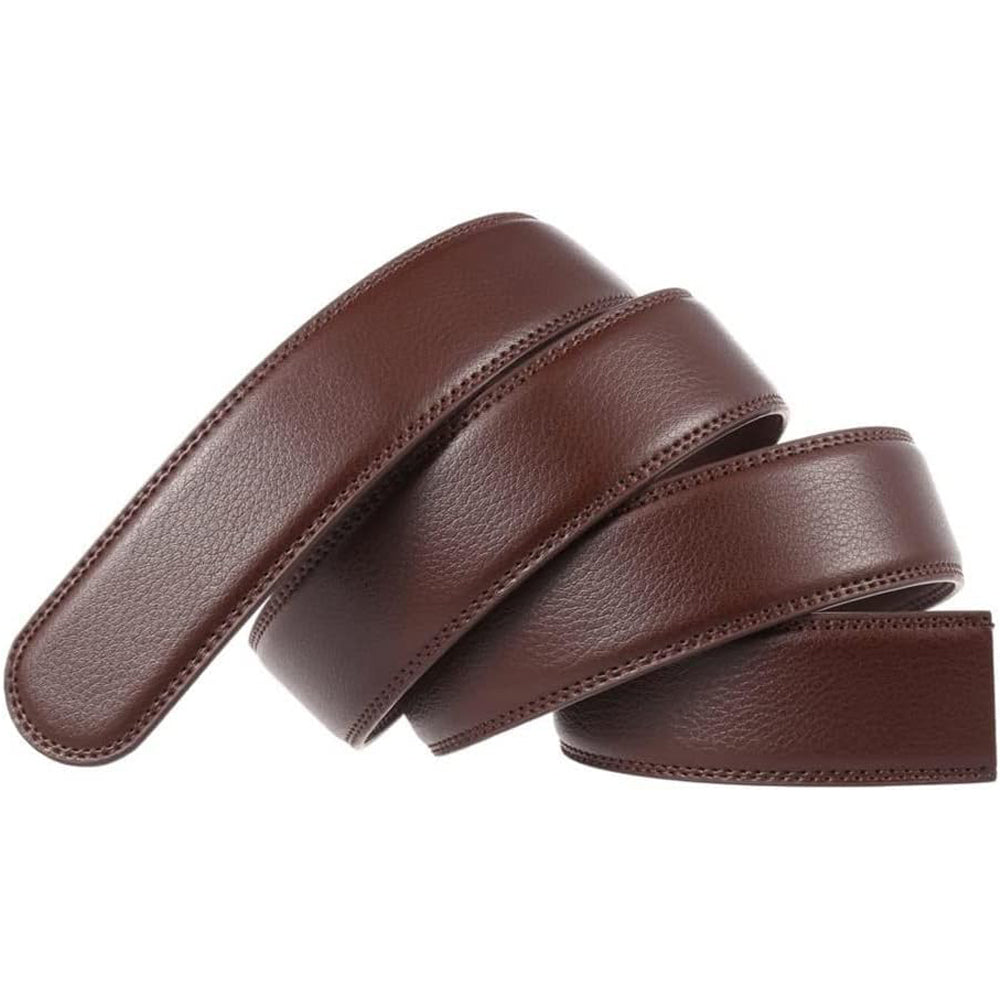 CJ Men Belt Leather Belt For Men With Anti-Scratch Buckle Control Design For Formal Work Or Casual