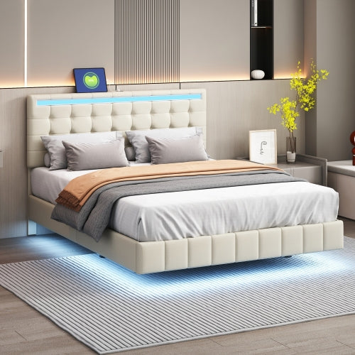 CJ Linen Flat Double Bed