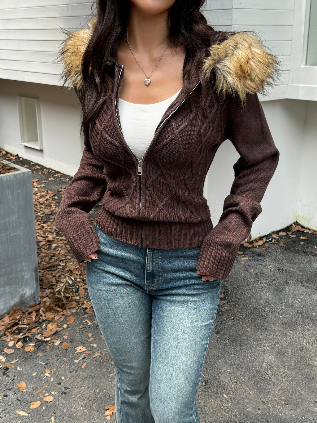 CJ Long Sleeve Sweater Coat Sweaters Women's Clothing