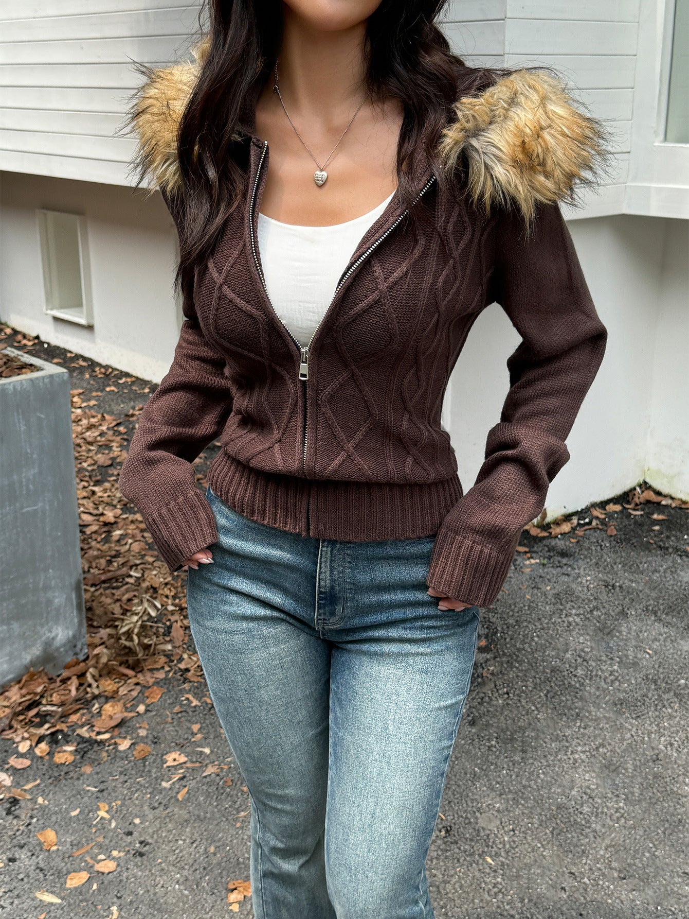 CJ Long Sleeve Sweater Coat Sweaters Women's Clothing
