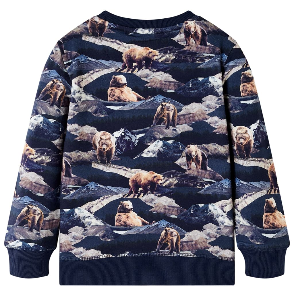 Children's sweatshirt navy blue 104 Children's sweatshirt navy blue 116 Children's sweatshirt navy blue