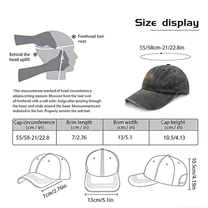 Texas The Lone Star State Embroidered Vintage Washed Baseball Cap - Adjustable Cotton Hat For Men Women
