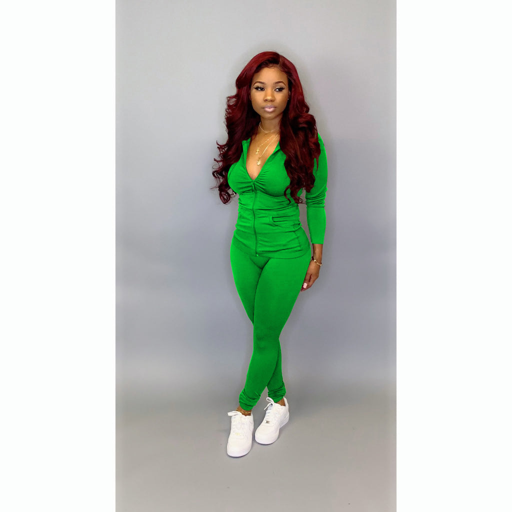 Women's Fashionable Casual Sports Two-Piece Set
